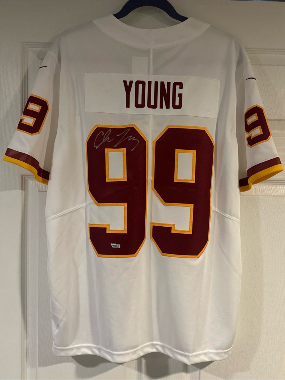 Washington Commanders Chase Young Autograph Jersey